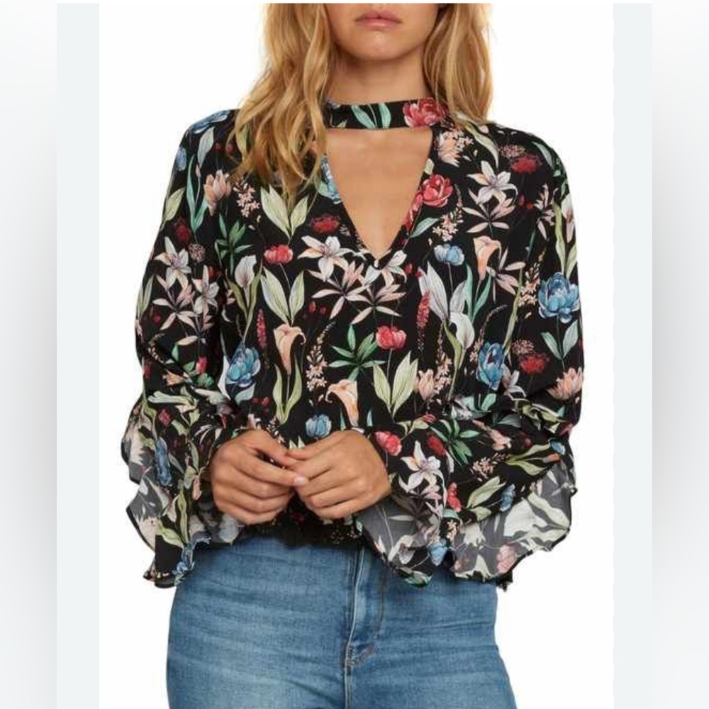 Willow & Clay Floral Blouse